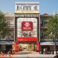 Thiết kế tiệm vàng Hải Hà tại Nghệ An